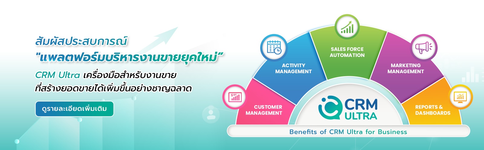 CRM Ultra โปรแกรมบริหารงานขาย